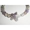 Bracciale a stella in ametista e fluorite su argento 925