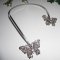 Collana originale con farfalla in cristallo Swarovski